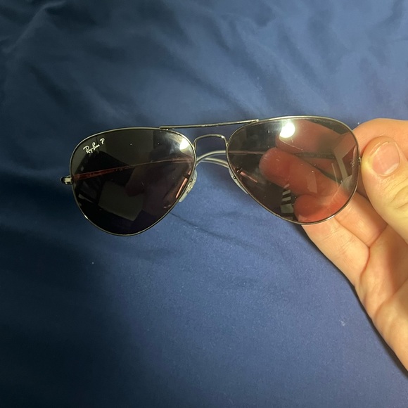 Men’s aviator singles was stainless steel with polarized frame. Rose tint frames - Picture 7 of 8